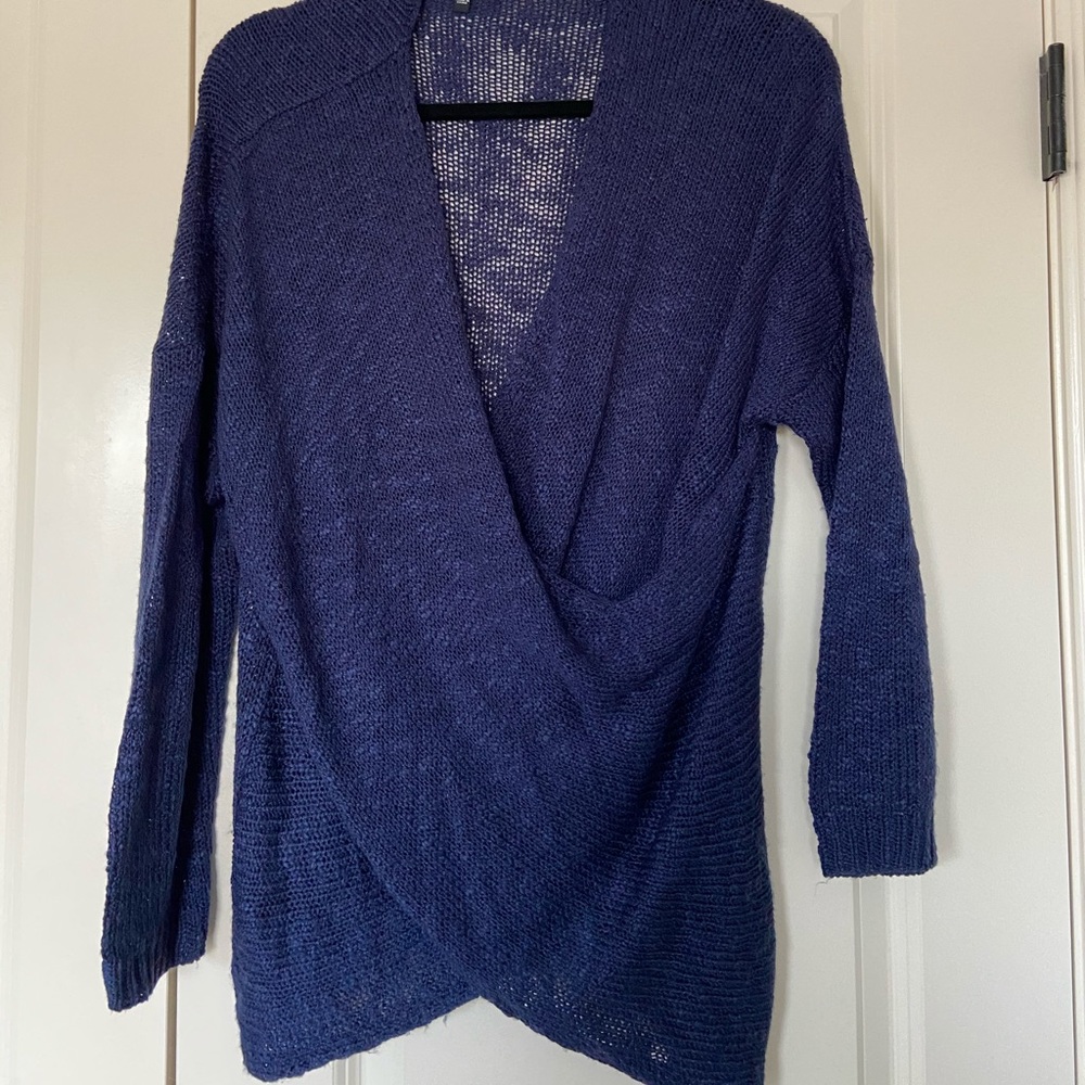 Very J blue sweater